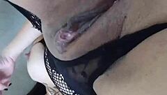 My pussy is full of cream from toys and big tits play