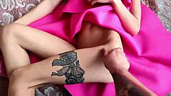 Hot Babe Sucks and Rides Cock Wildly After Classes