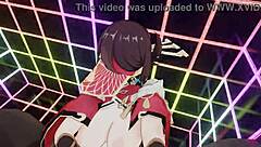 Masked Bitch Beidou Rides Hard in Wild 3D Action