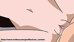 Boruto and Hanabi clash in steamy hentai action scene