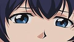 shy anime yuri explores her feelings in hentai