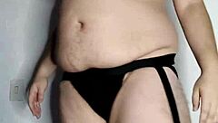 Chubby Gay Man Boldly Masturbates Anal Sex With Big Ass And Tits