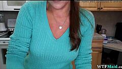 chatting with my new maid