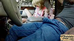 i picked up a blonde teen for a ride