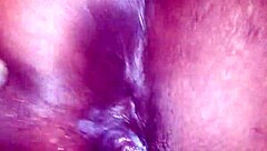 Ebony wife riding that big black cock in POV style