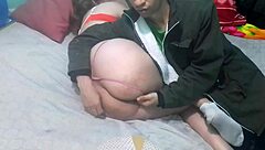 i get comfortable and finger her before side sex