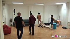 The black cleaning lady cannot get enough of Fabio’s big cock but her husband must not find out.