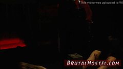 Boss Foot Domination Over Cute Teen 18+ With Big Tits