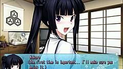 check out this schoolgirl giving a handjob in majikoi s kokoro-h3 hentai.